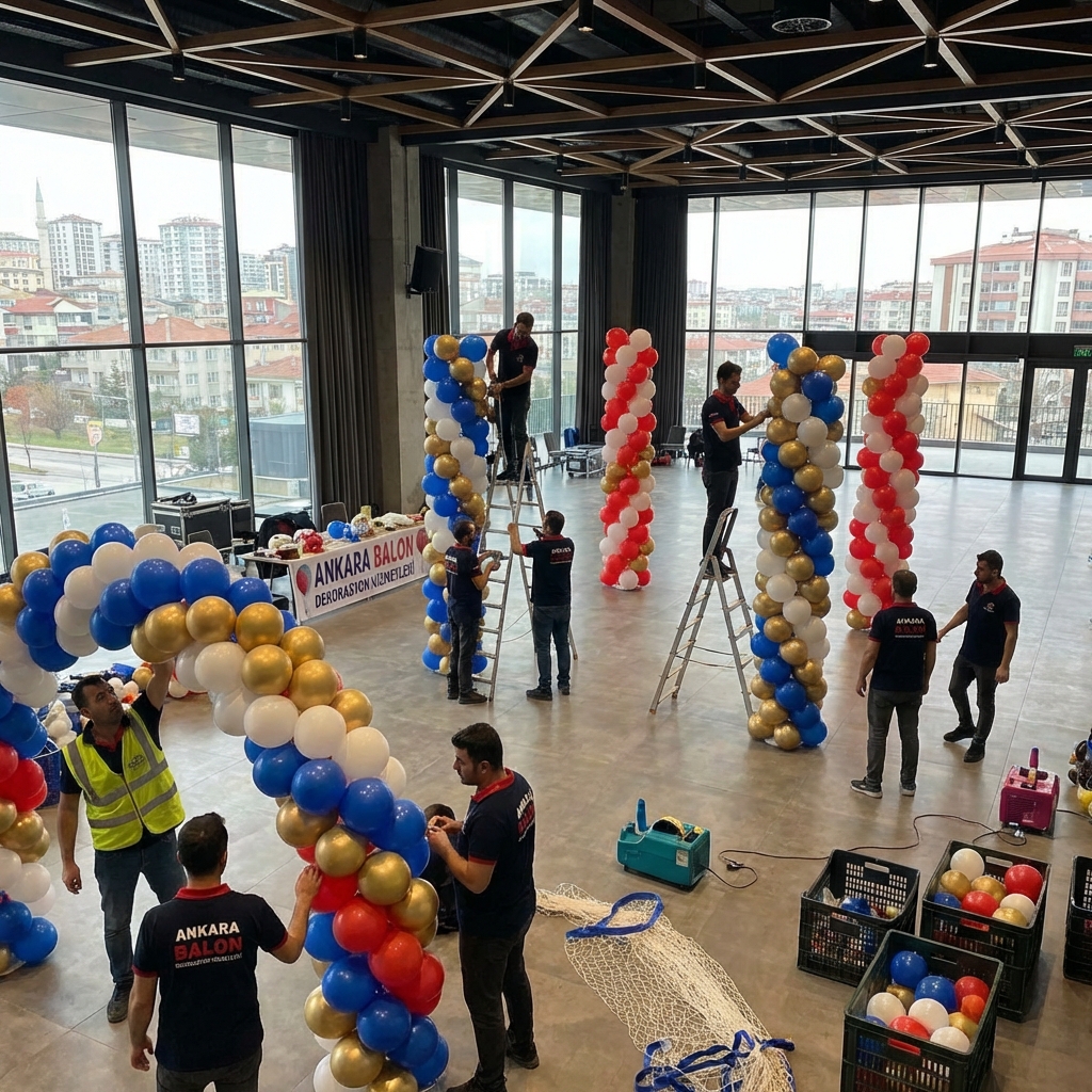Balon Süsleme Ankara Hizmet ve Fiyat